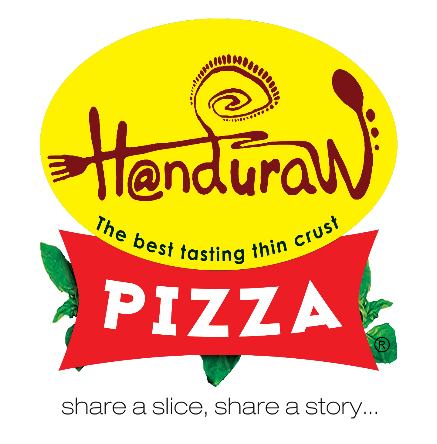 Handuraw Pizza Logo