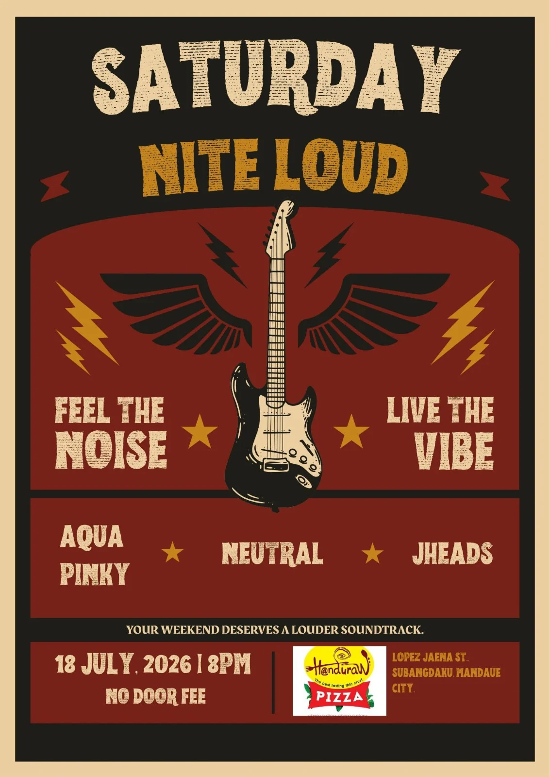 SATURDAY NITE LOUD