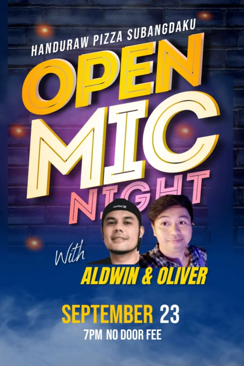 OPEN MIC NIGHT WITH ALDWIN AND OLIVER