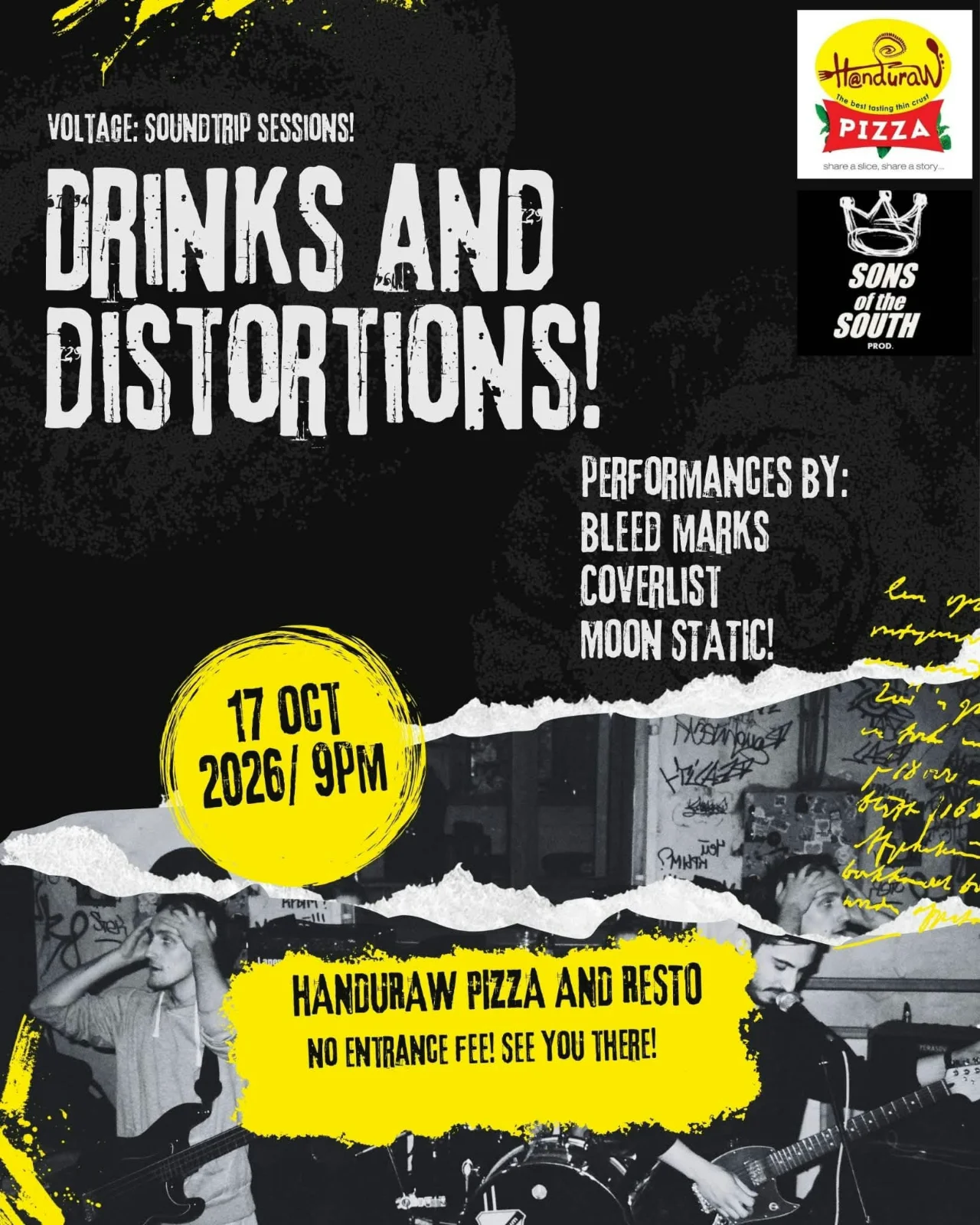 Voltage Soundtrip Sessions - Drinks and Distortions